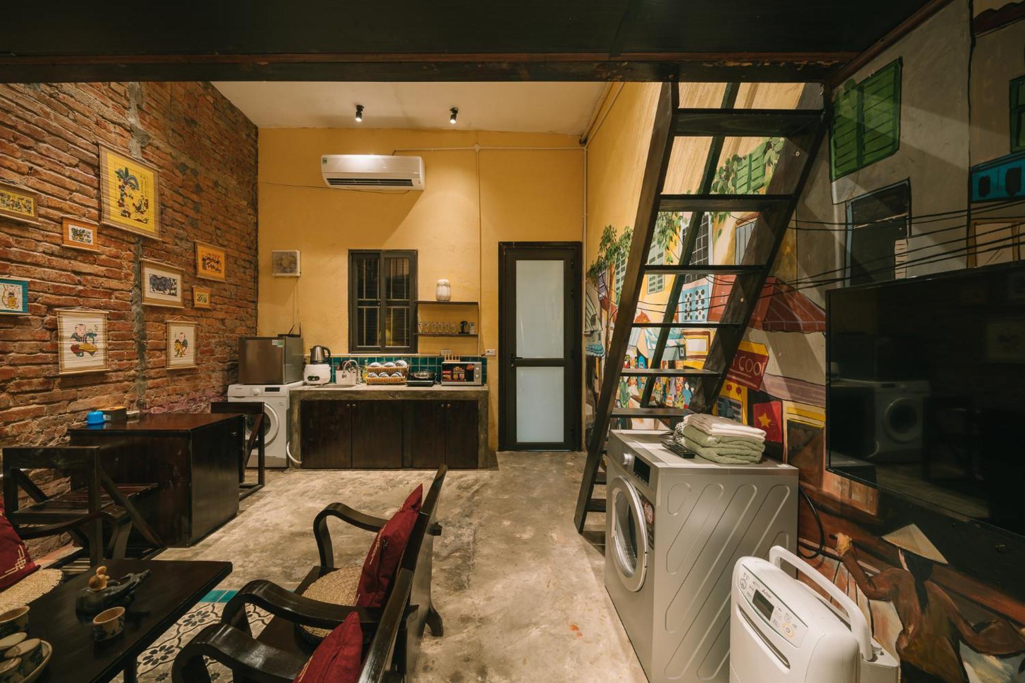 河内2Br Cultural House In The Heart Of Old Quarter Washer&Dryer公寓 外观 照片